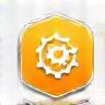 Icon representing refresh arrows or gears, symbolizing ongoing maintenance and updates for a live game.