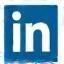 LinkedIn social media icon